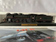 Locomotive vapeur 141-R - Atlas + fiche technique Train collection