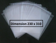 100 POCHETTES PLASTIQUE