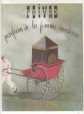 Publicité ancienne parfum femme moderne Caron 1955 issue de magazine