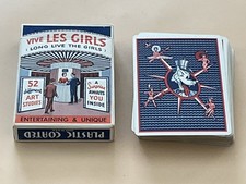 2 Jeux Erotiques « VIVE LES GIRLS « M et H Playing Card