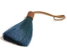 Authentique cuir à franges en crin de cheval HERMES #4235