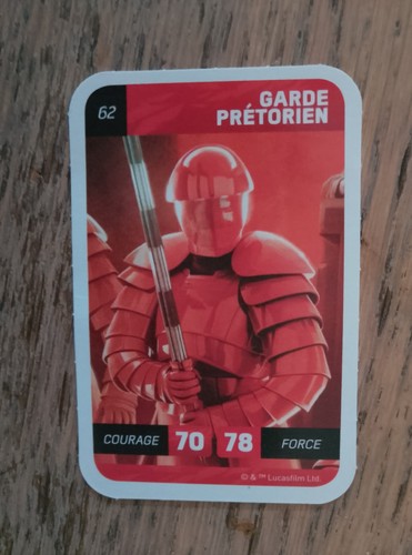 Carte leclerc star - wars, n°62