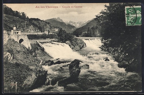 Cpa les thermes - ax-les-thermes,, du