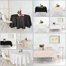 Nappe En Polyester Blanche