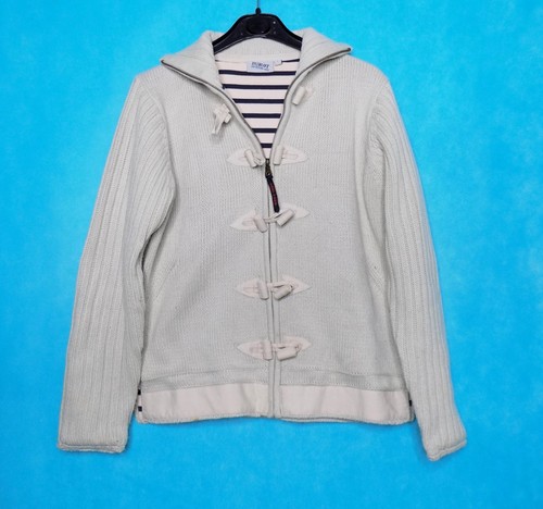 Veste cardigan hublot beige - veste,