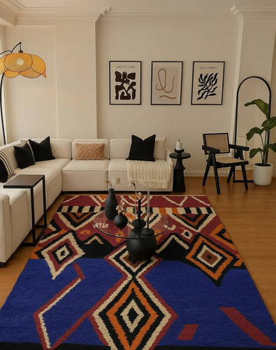 Tapis berbère marocain beni - tapis,