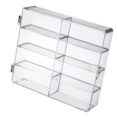 Vitrine transparente pour