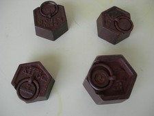 poids anciens en fonte