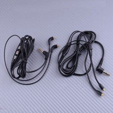 3.5mm Audio Cable Mic & Volume Control Fit For Shure SE215 SE315 SE535
