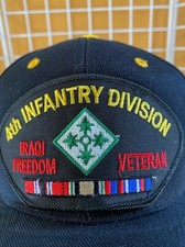 4TH INFANTRY DIVISION IRAQI FREEDOM VETERAN CAP