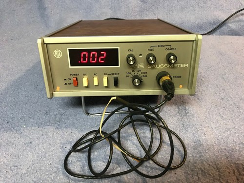 Rfl 912 gaussmeter - rfl,