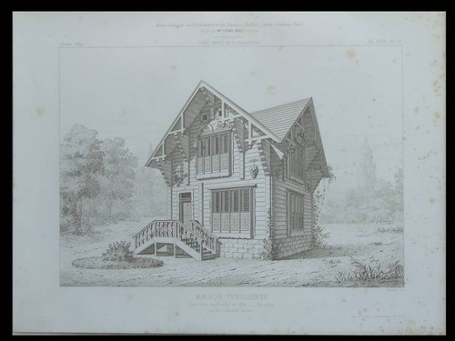 Maison tyrolienne 1869 2 - -,