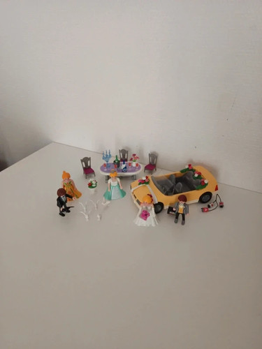 Playmobil mariée voiture