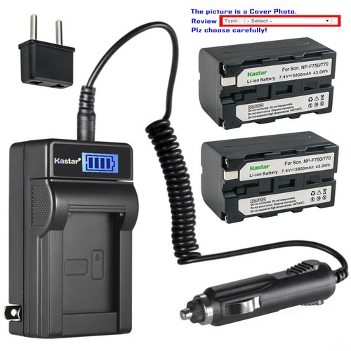 Kastar battery lcd charger - lcd,