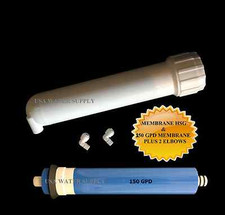 Membrane RO Reverse Osmosis Housing Water Filter Aquarium DI and 150 GPD