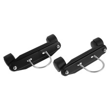  Lot de 2 supports de poulie mobile rotative pour radiateur à bain d'huile,