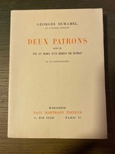 EO num. Georges Duhamel : Deux patrons - Paul Hartmann 1937