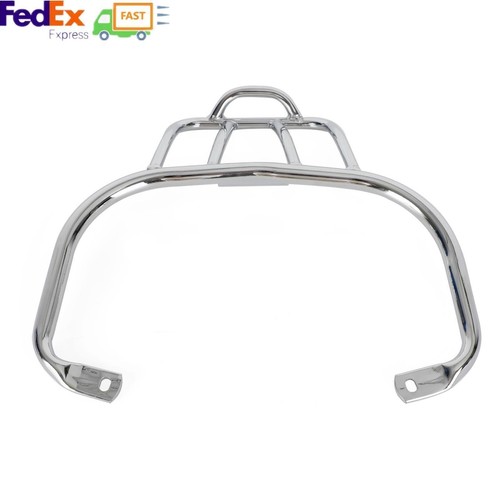 Porte bagages arrière chrome - arrière,