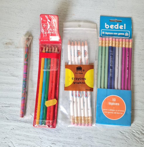 Lot crayons papier - lot, à