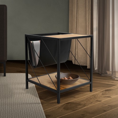 Table basse avec - , porte-revues