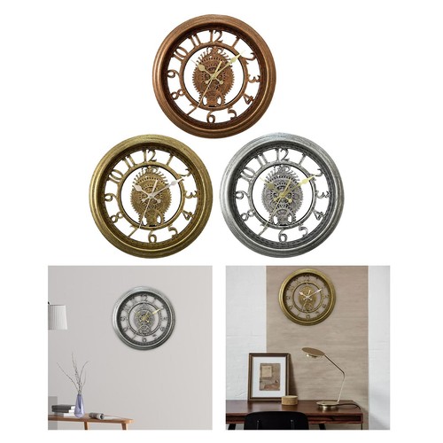 Horloge murale industrielle