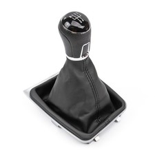 Pommeau de Levier de Vitesses Soufflet pour VW Golf 7 VII 5 Vitesses Cuir