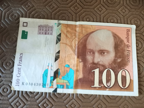 Billet banque de - banque, 100