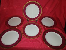 6 Assiettes Limoges Bernardaud