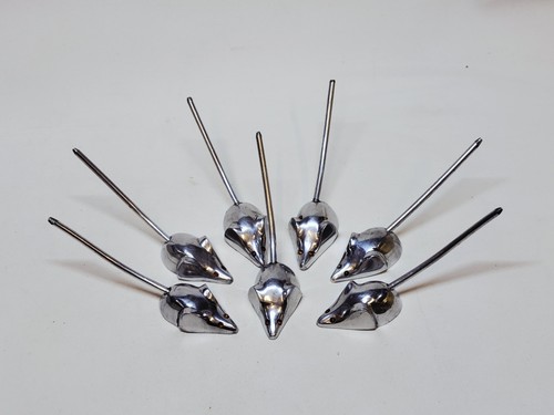 Lot souris en aluminium - 7,