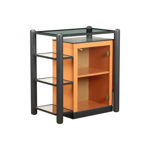Petit meuble vitrine vintage - petit,