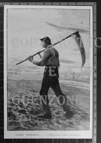 Homme des champs aime perret - des,