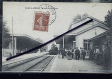 PORT A BINSON LA GARE 