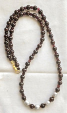 🌟collier fin perles grenat