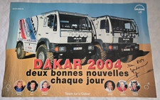 Affiche Dakar 2004 – Signée