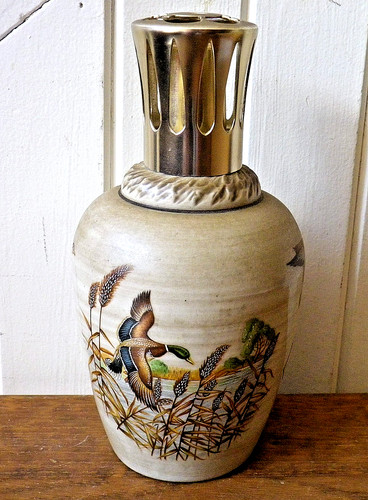 Lampe berger grès art - grès, d'art