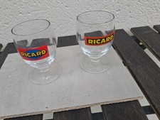 Lot de  2 verres RICARD ballon