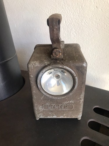 Ancienne lampe portable wonder - ancienne,