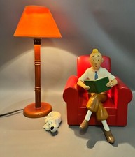 HERGE - FIGURINE TINTIN DANS SON FAUTEUIL - PIXI-REGOUT - 1992