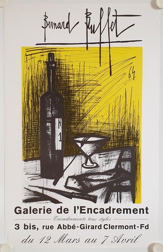 Affiche bernard buffet 1986 - bernard,