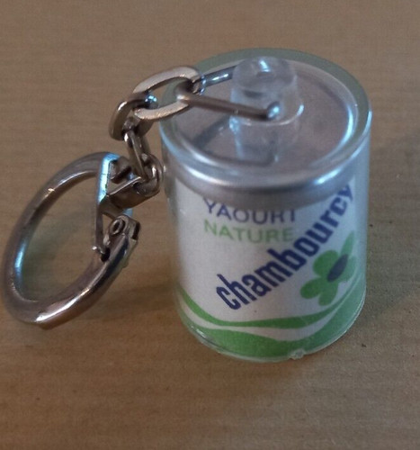 Porte clefs yaourt - porte,