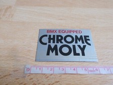 Autocollant Cyclisme - BMX EQUIPPED CHROME MOLY