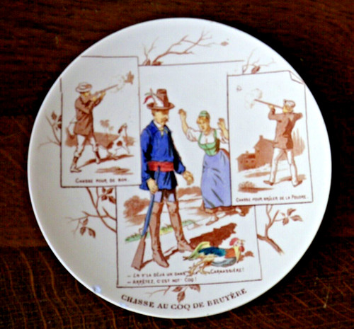 Ancienne assiette faïence - en,