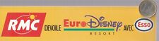 C25 radio.  RMC. Radio Monté Carlo. EURO DISNEY. ESSO