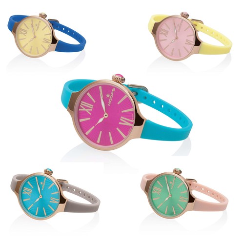 Montre femme hoops splash gold - femme,