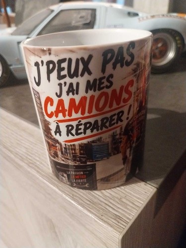 Mug humour camion peux pas - humour, j'peux
