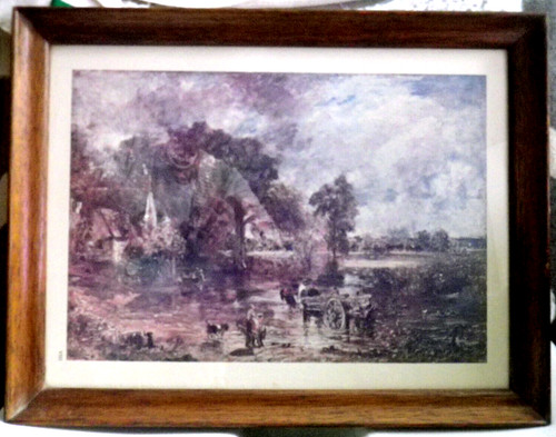 Ancienne gravure signée