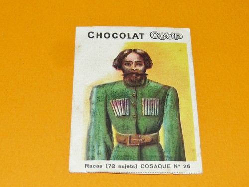 Chromo chocolats coop 1932 - chocolats,