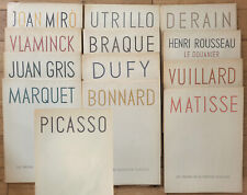 LOT EXCEPTIONNEL de 34 Trésors de la Peinture Française éd. d'art SKIRA XIVe-XXe