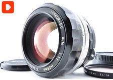 Objectif Nikon Nikkor-S.C Auto 55 mm f/1,2 non-Ai #73427 MF pour monture F...
