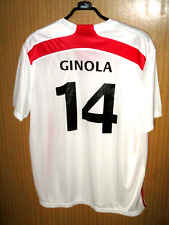 Maillot porté Unique shirt worn GINOLA MAURICE MCB ACADEMY 2014 PSG FRANCE SPURS